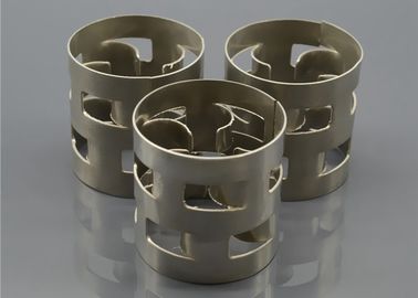 25mm Metal Pall Rings HETP 1 Inch Stainless Steel Kemasan Acak