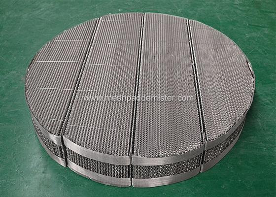 316l Stainless Steel Kolom Packing  250y 0.15mm Sheet Structured