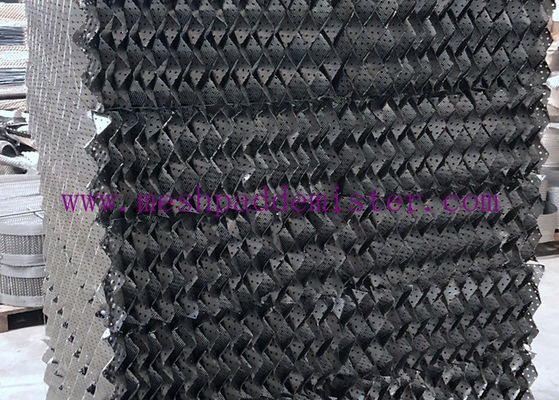 Pelat Logam 0.15mm 125Y Terstruktur  Packing Dalam Pengolahan Gas Ekor